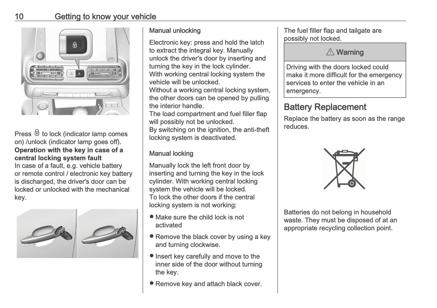 2025 Opel Combo Owner's Manual | English