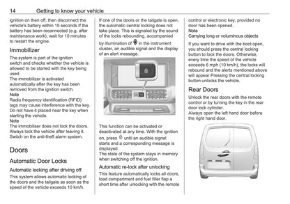 2025 Opel Combo Owner's Manual | English