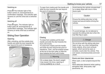 2025 Opel Combo Owner's Manual | English