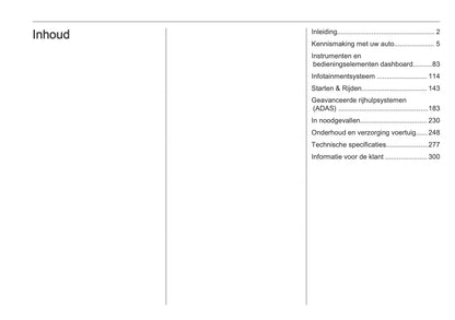 2025 Opel Combo Owner's Manual | Dutch