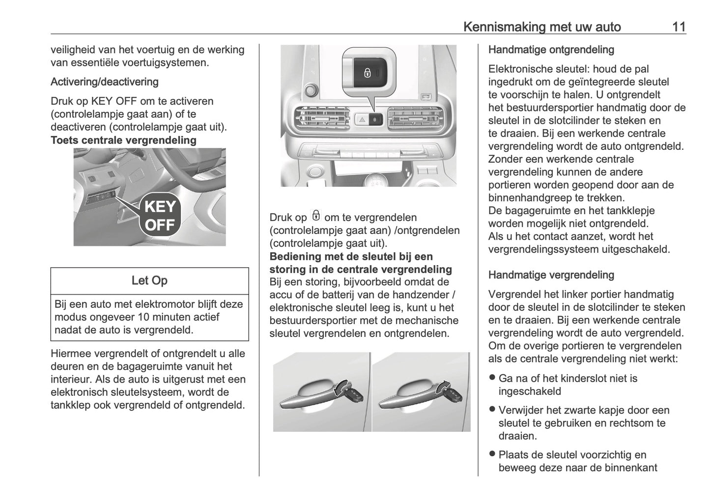 2025 Opel Combo Owner's Manual | Dutch