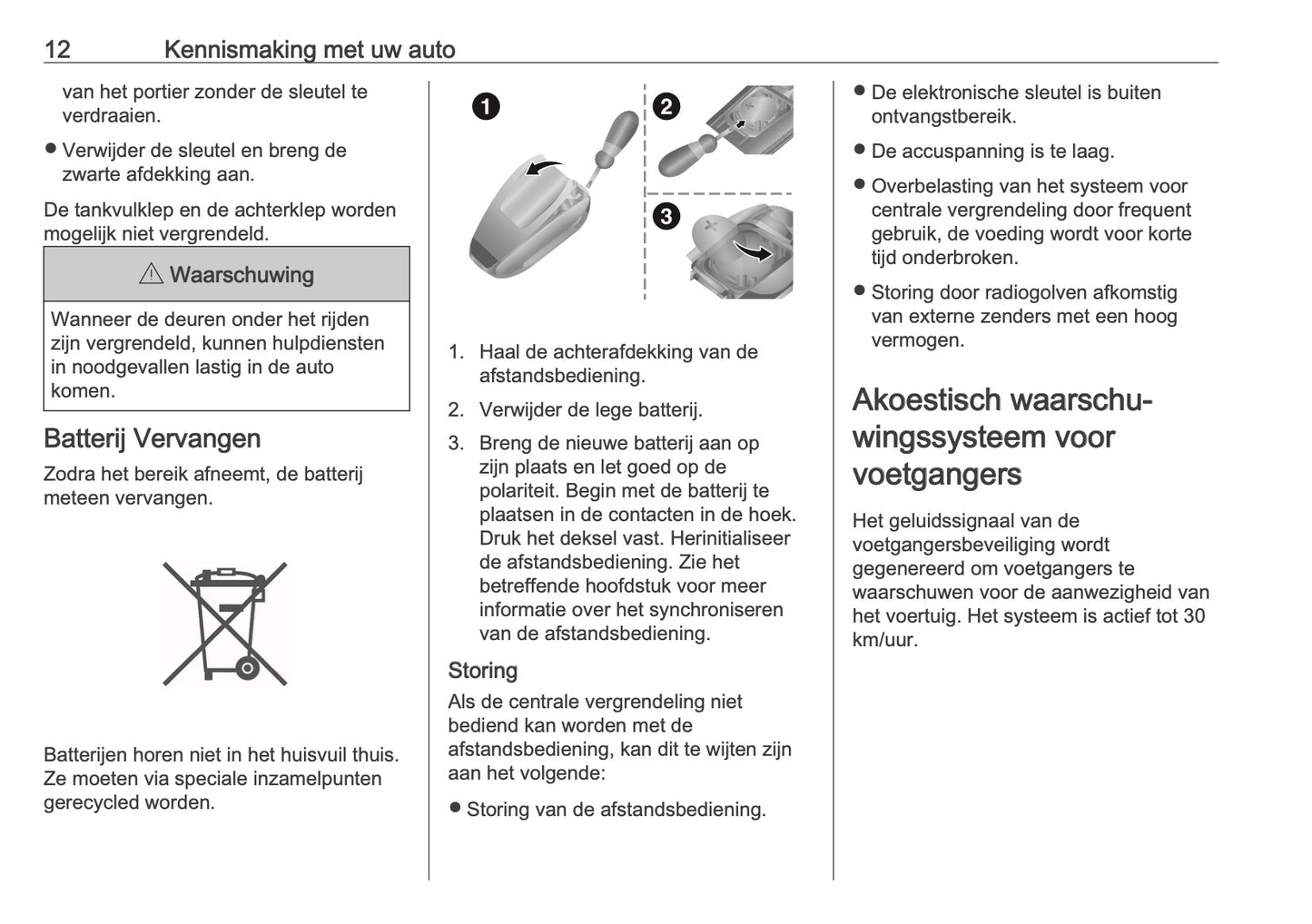 2025 Opel Combo Owner's Manual | Dutch
