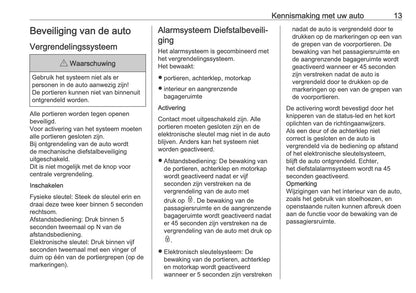 2025 Opel Combo Owner's Manual | Dutch