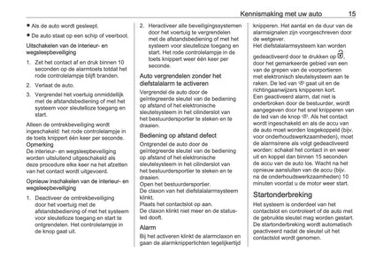 2025 Opel Combo Owner's Manual | Dutch