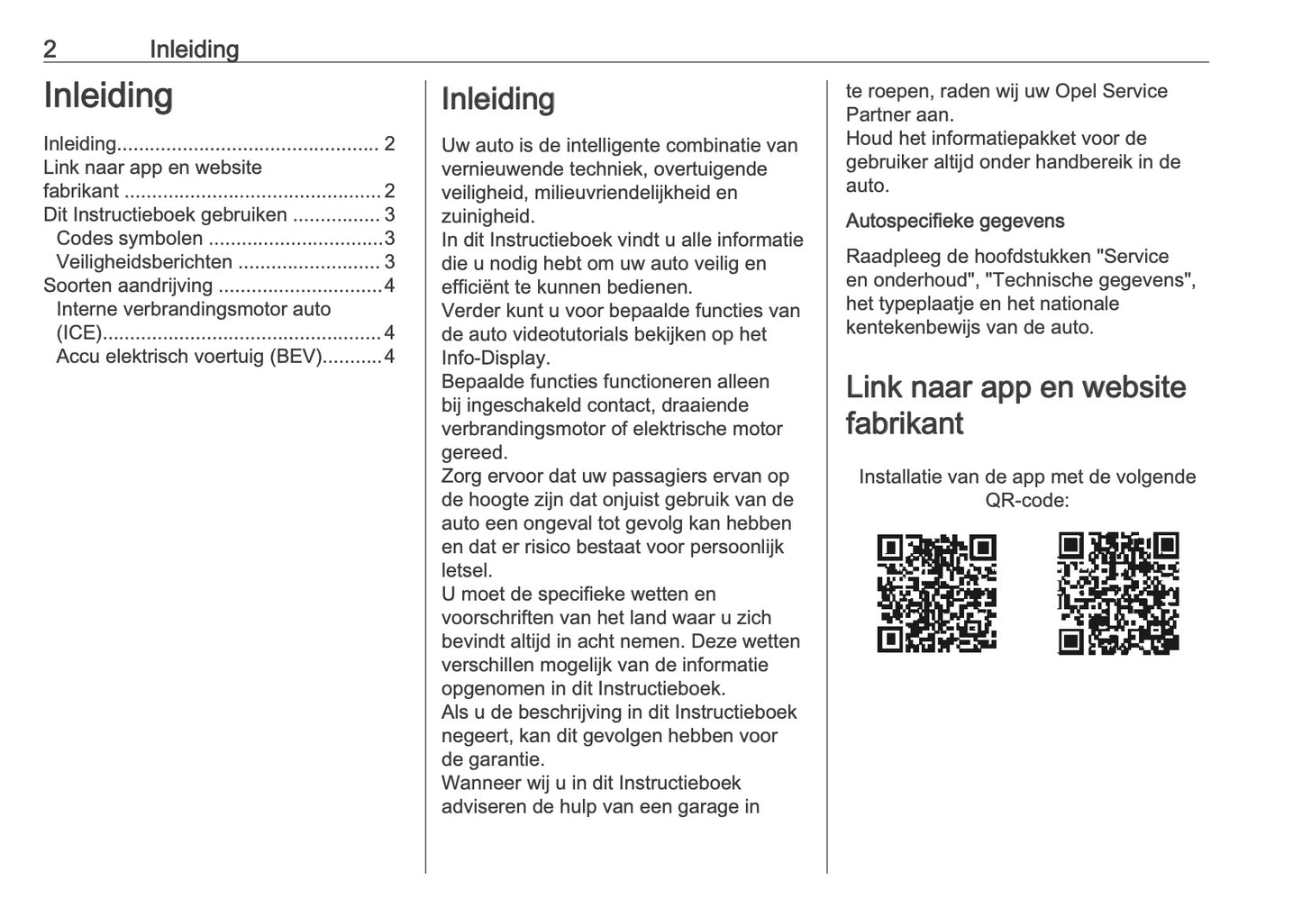 2025 Opel Combo Owner's Manual | Dutch