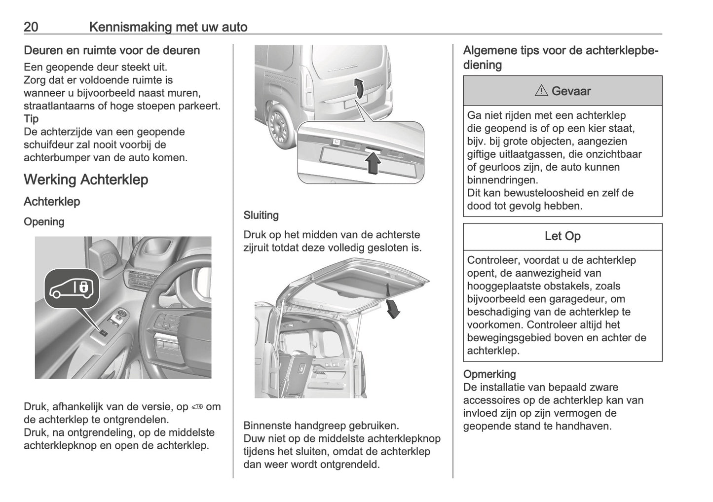 2025 Opel Combo Owner's Manual | Dutch