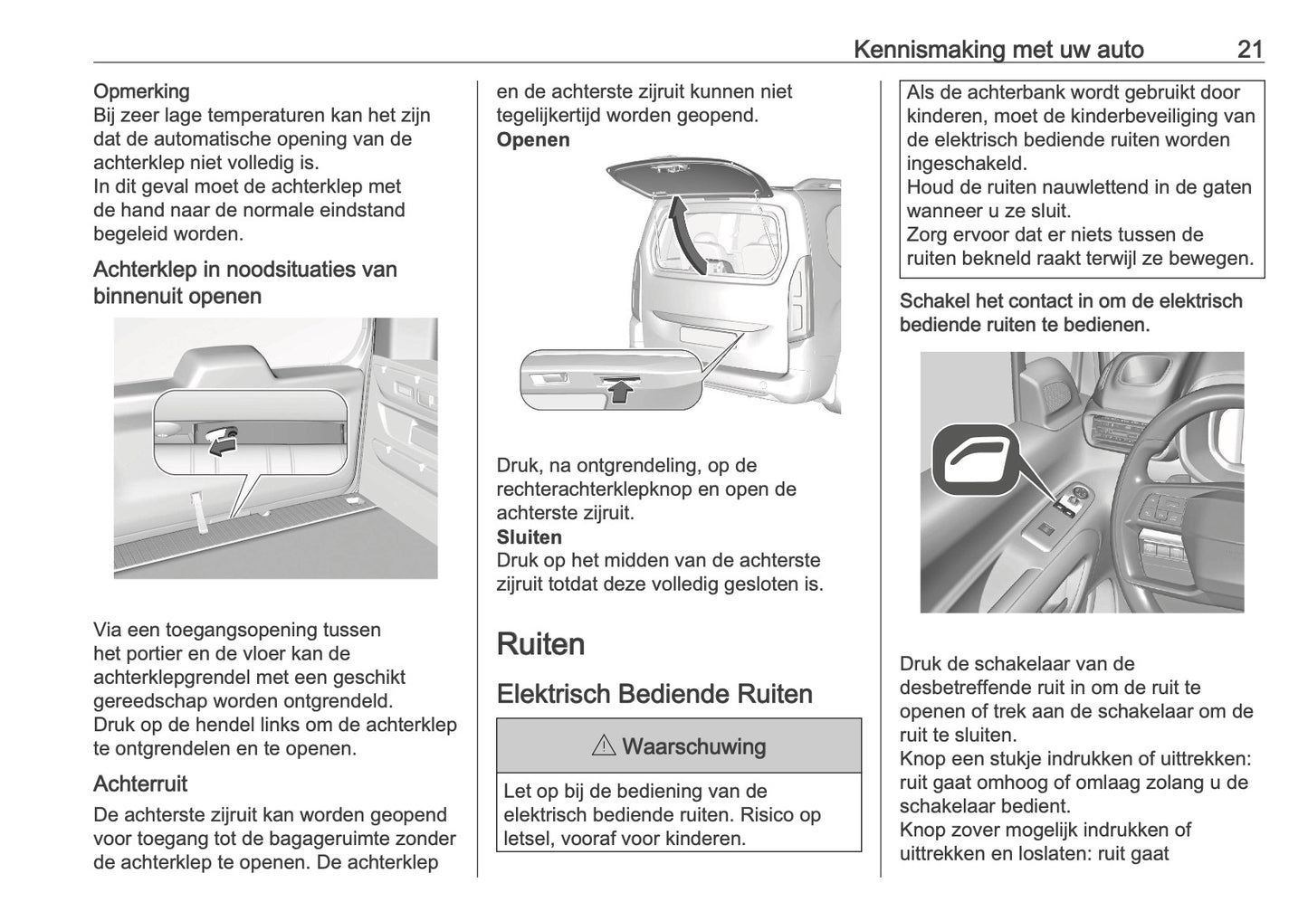 2025 Opel Combo Owner's Manual | Dutch
