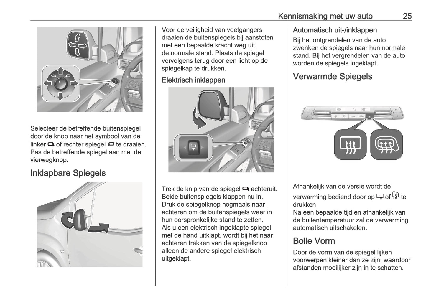 2025 Opel Combo Owner's Manual | Dutch