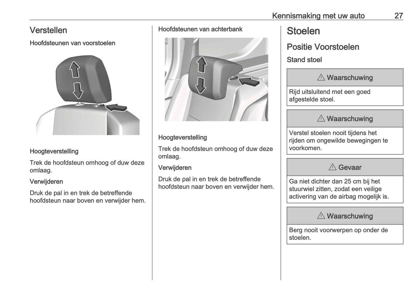 2025 Opel Combo Owner's Manual | Dutch