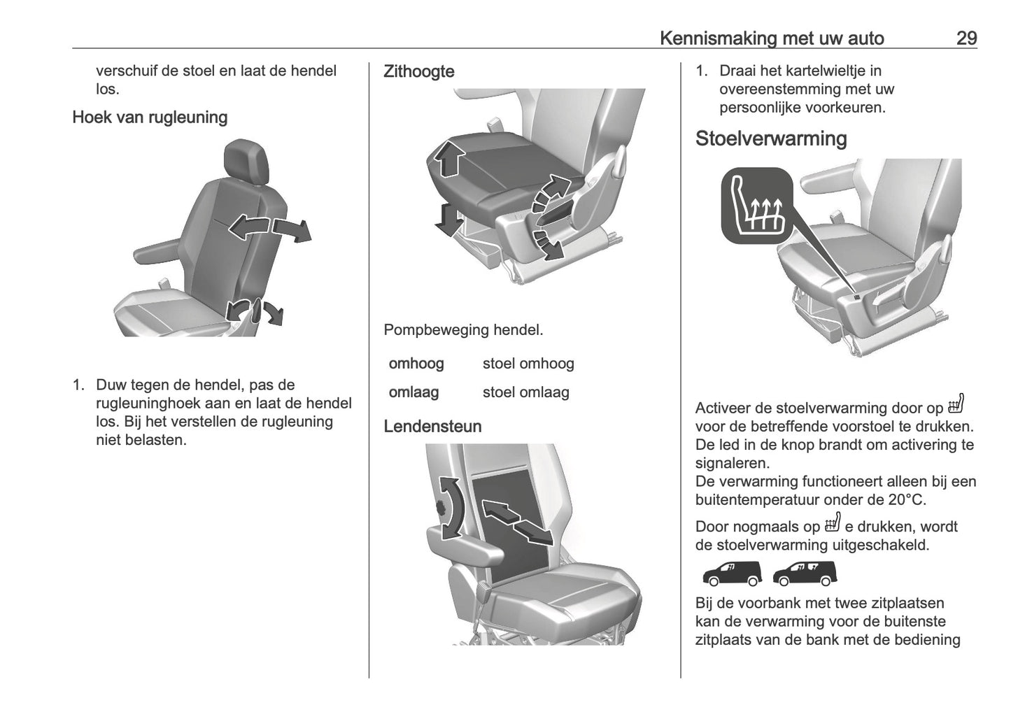 2025 Opel Combo Owner's Manual | Dutch