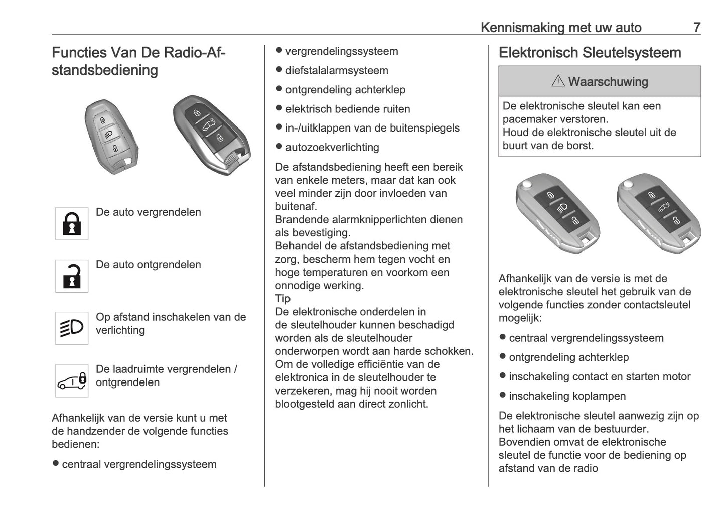 2025 Opel Combo Owner's Manual | Dutch