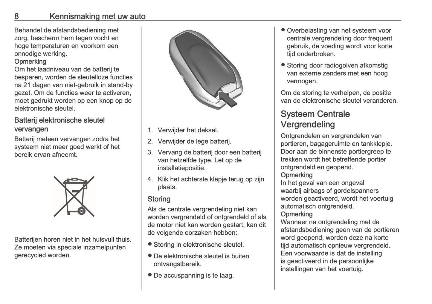 2025 Opel Combo Owner's Manual | Dutch