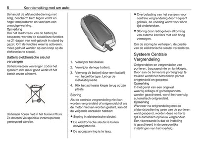2025 Opel Combo Owner's Manual | Dutch
