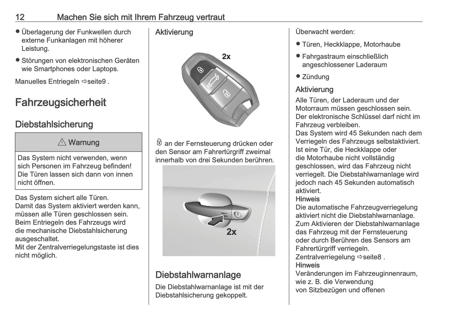 2025 Opel Corsa Bedienungsanleitung | Deutsch