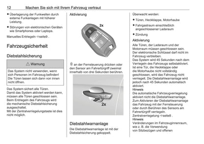 2025 Opel Corsa Bedienungsanleitung | Deutsch
