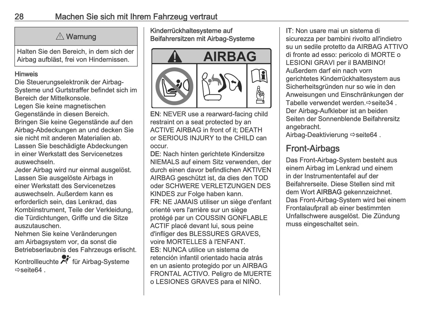 2025 Opel Corsa Bedienungsanleitung | Deutsch