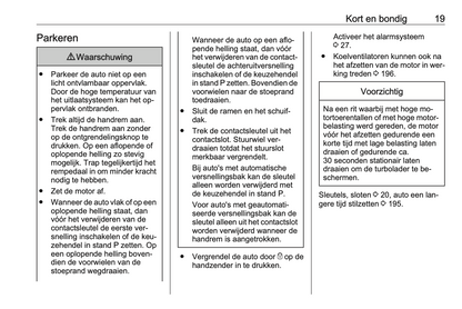 2015-2016 Opel Corsa Owner's Manual | Dutch