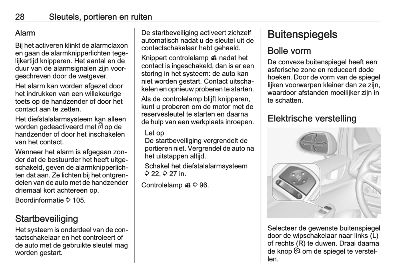 2015-2016 Opel Corsa Owner's Manual | Dutch