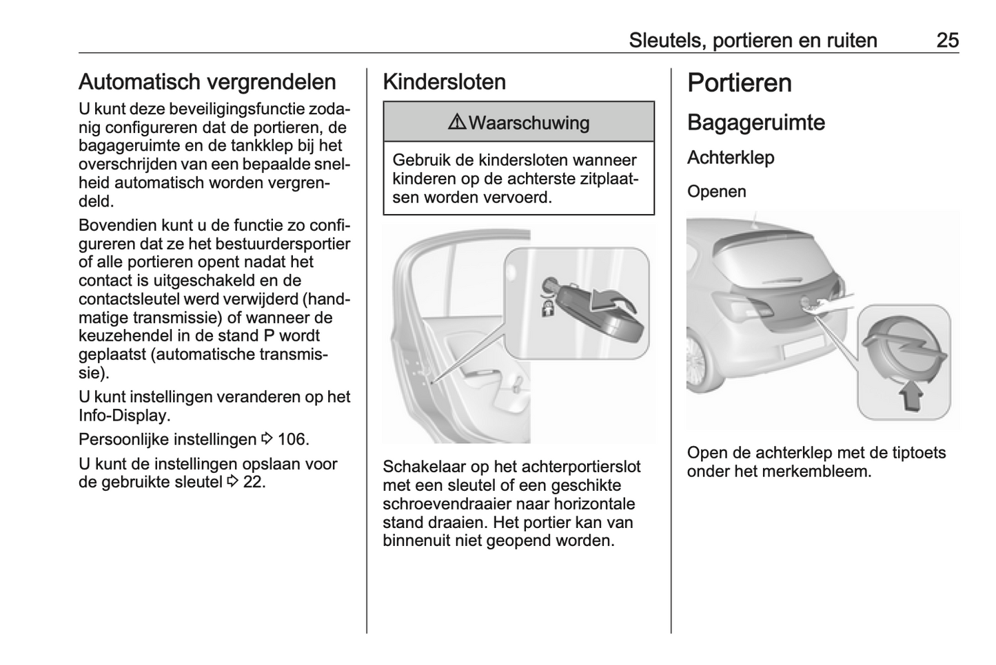 2017 Opel Corsa Gebruikershandleiding | Nederlands