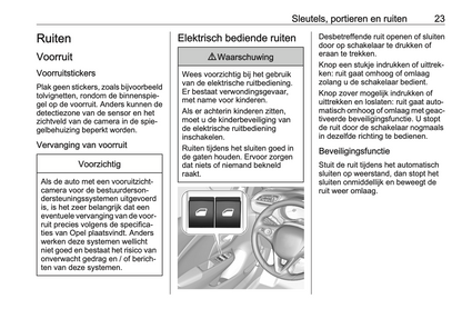 2023 Opel Corsa/Corsa-e Gebruikershandleiding | Nederlands