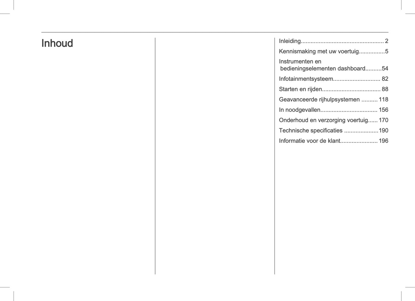 2025 Opel Corsa Owner's Manual | Dutch