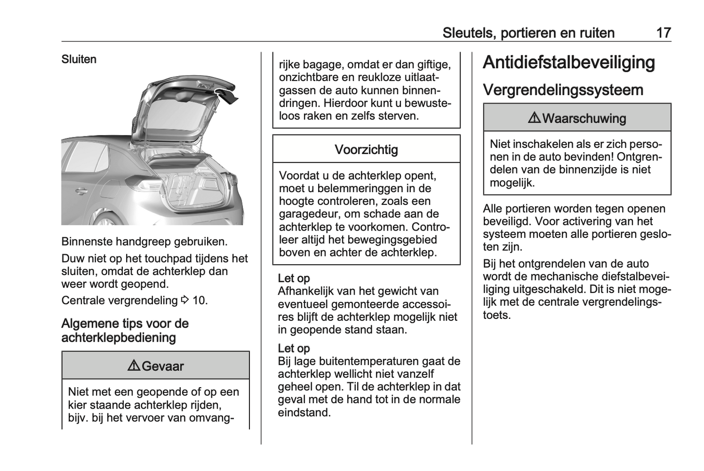 2022 Opel Corsa Gebruikershandleiding | Nederlands