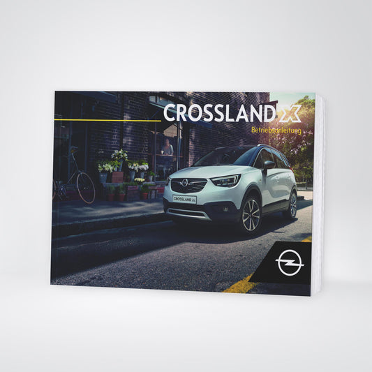 2019-2020 Opel Crossland X Bedienungsanleitung | Deutsch