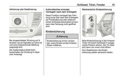 2023-2024 Opel Crossland Owner's Manual | German