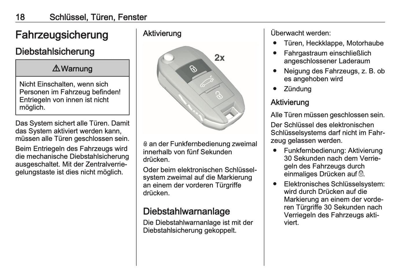 2023-2024 Opel Crossland Owner's Manual | German
