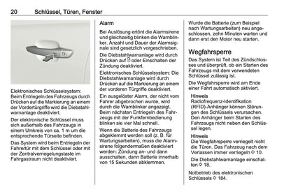 2023-2024 Opel Crossland Owner's Manual | German