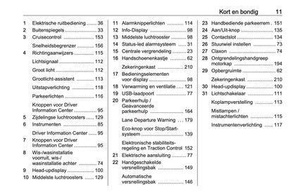 2018 Opel Crossland X Owner's Manual | Dutch
