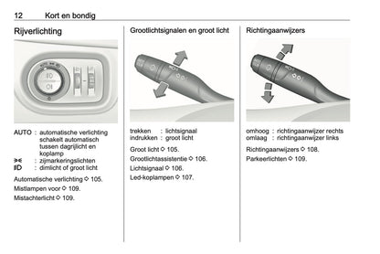 2019-2020 Opel Crossland X Owner's Manual | Dutch