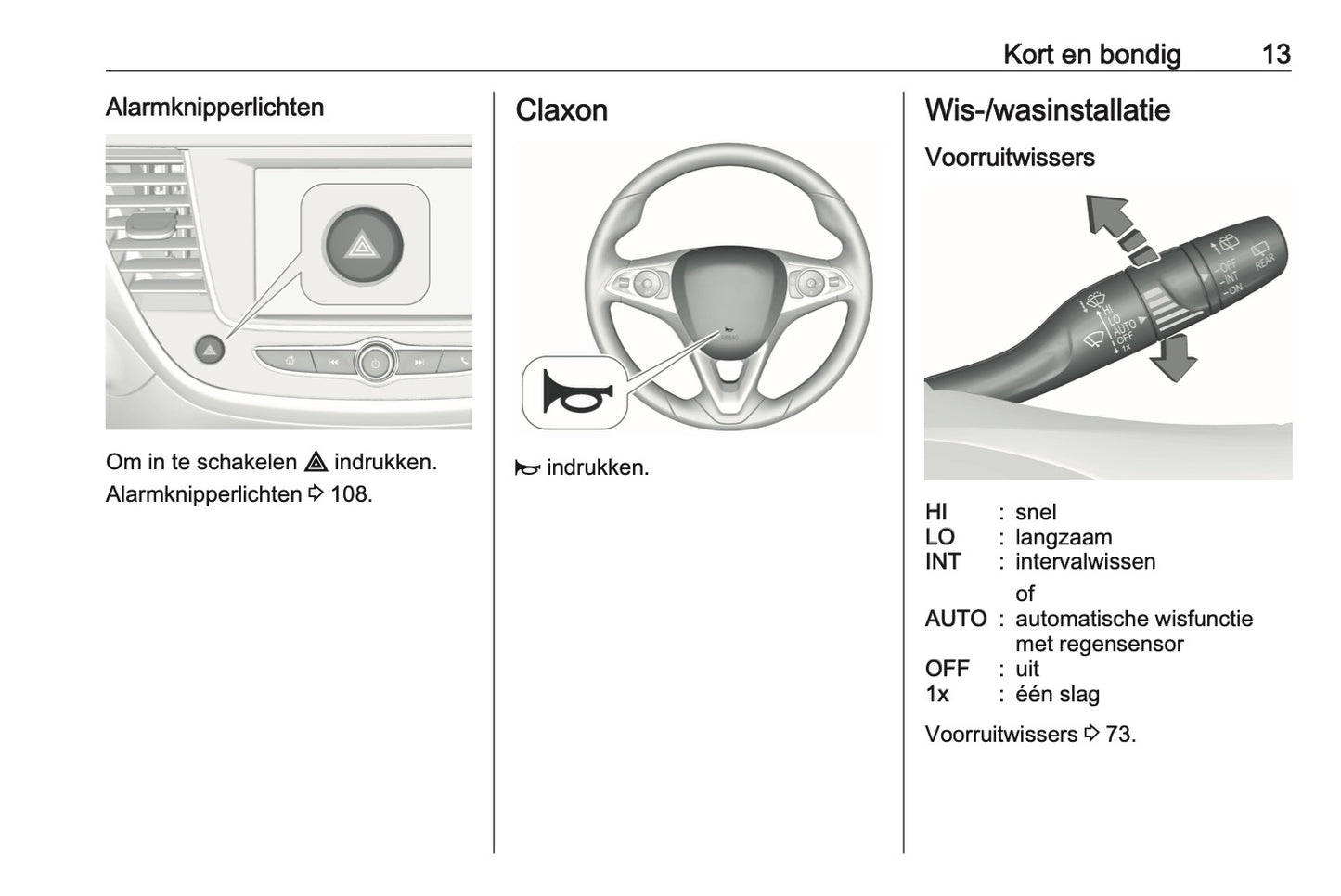2019-2020 Opel Crossland X Owner's Manual | Dutch
