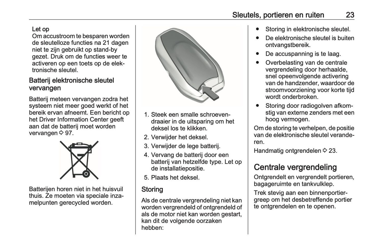 2019-2020 Opel Crossland X Owner's Manual | Dutch