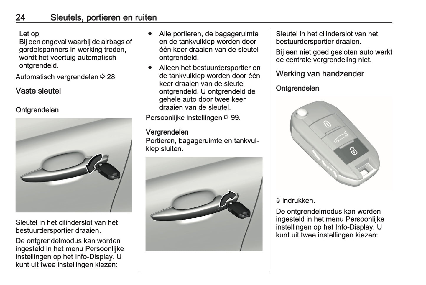 2019-2020 Opel Crossland X Owner's Manual | Dutch
