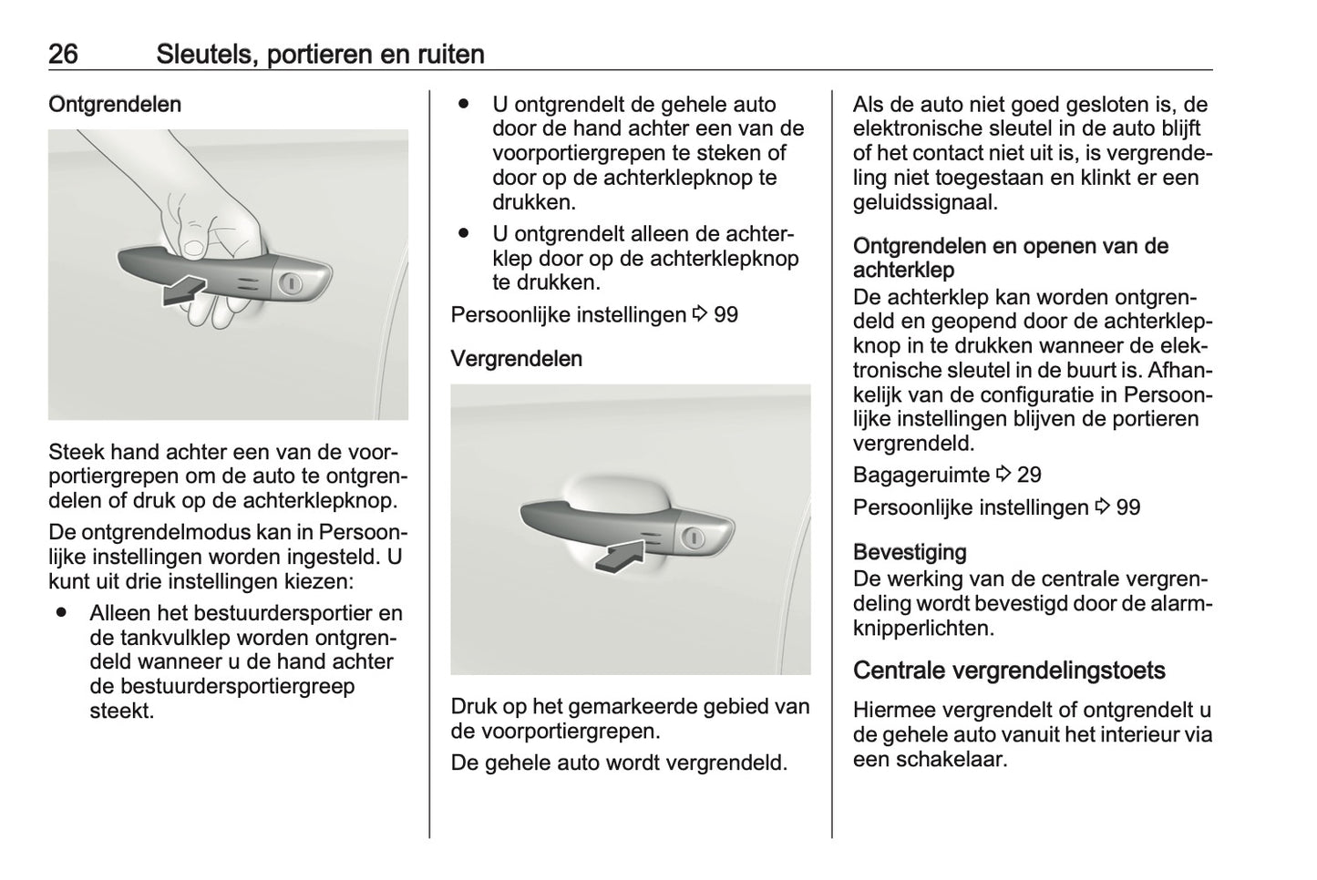 2019-2020 Opel Crossland X Owner's Manual | Dutch