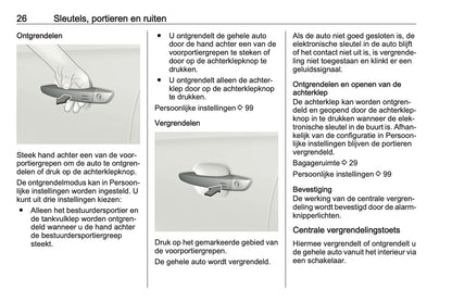 2019-2020 Opel Crossland X Owner's Manual | Dutch