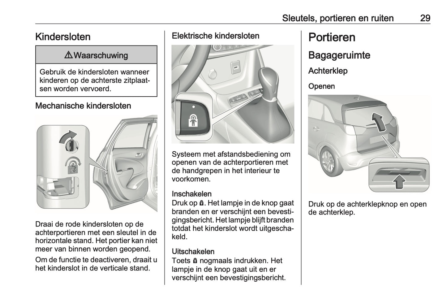 2019-2020 Opel Crossland X Owner's Manual | Dutch