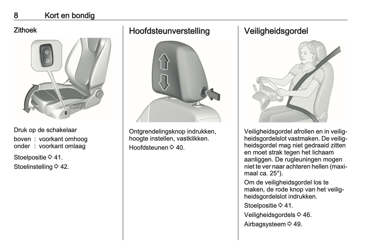 2019-2020 Opel Crossland X Owner's Manual | Dutch