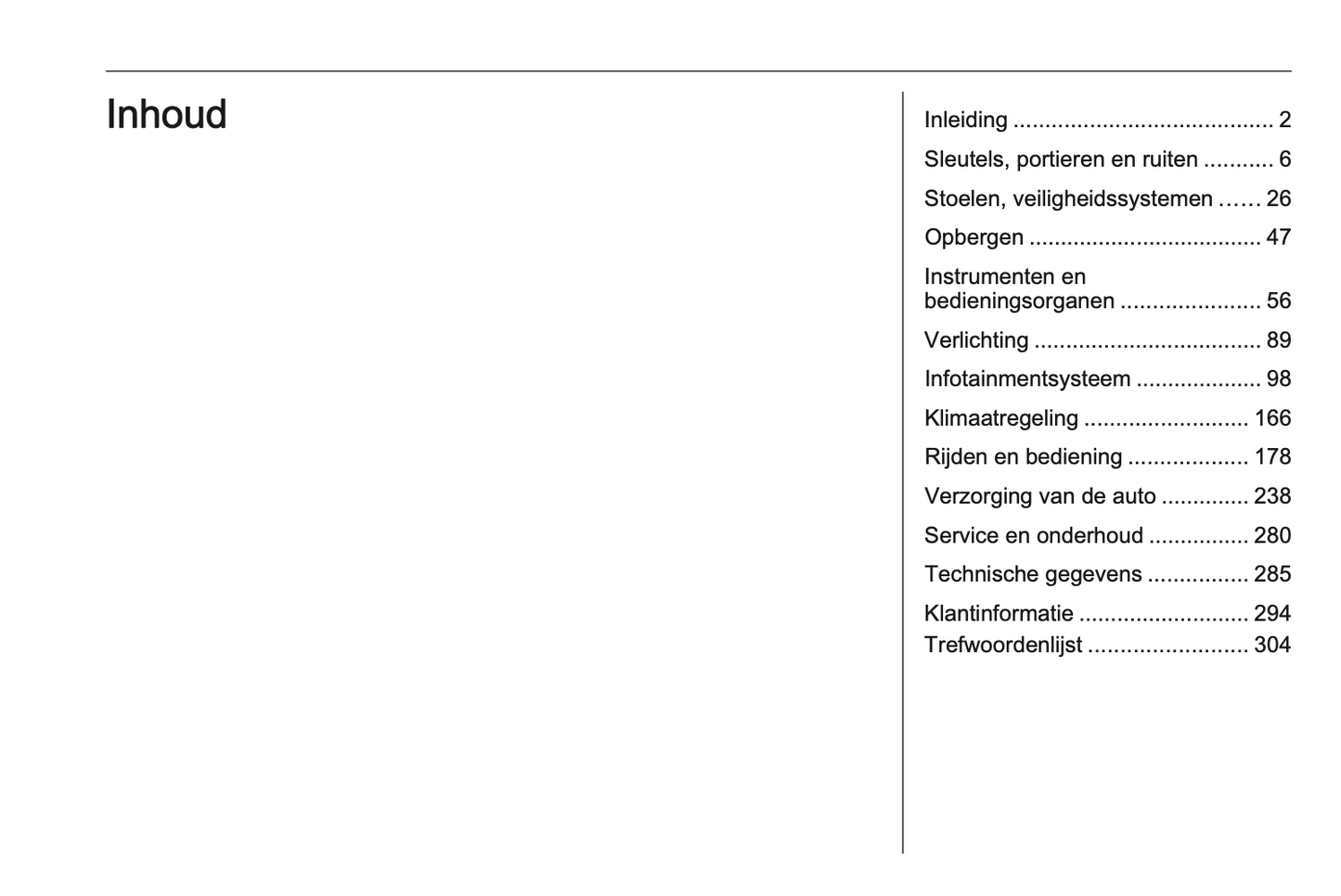 2023-2024 Opel Crossland Gebruikershandleiding | Nederlands