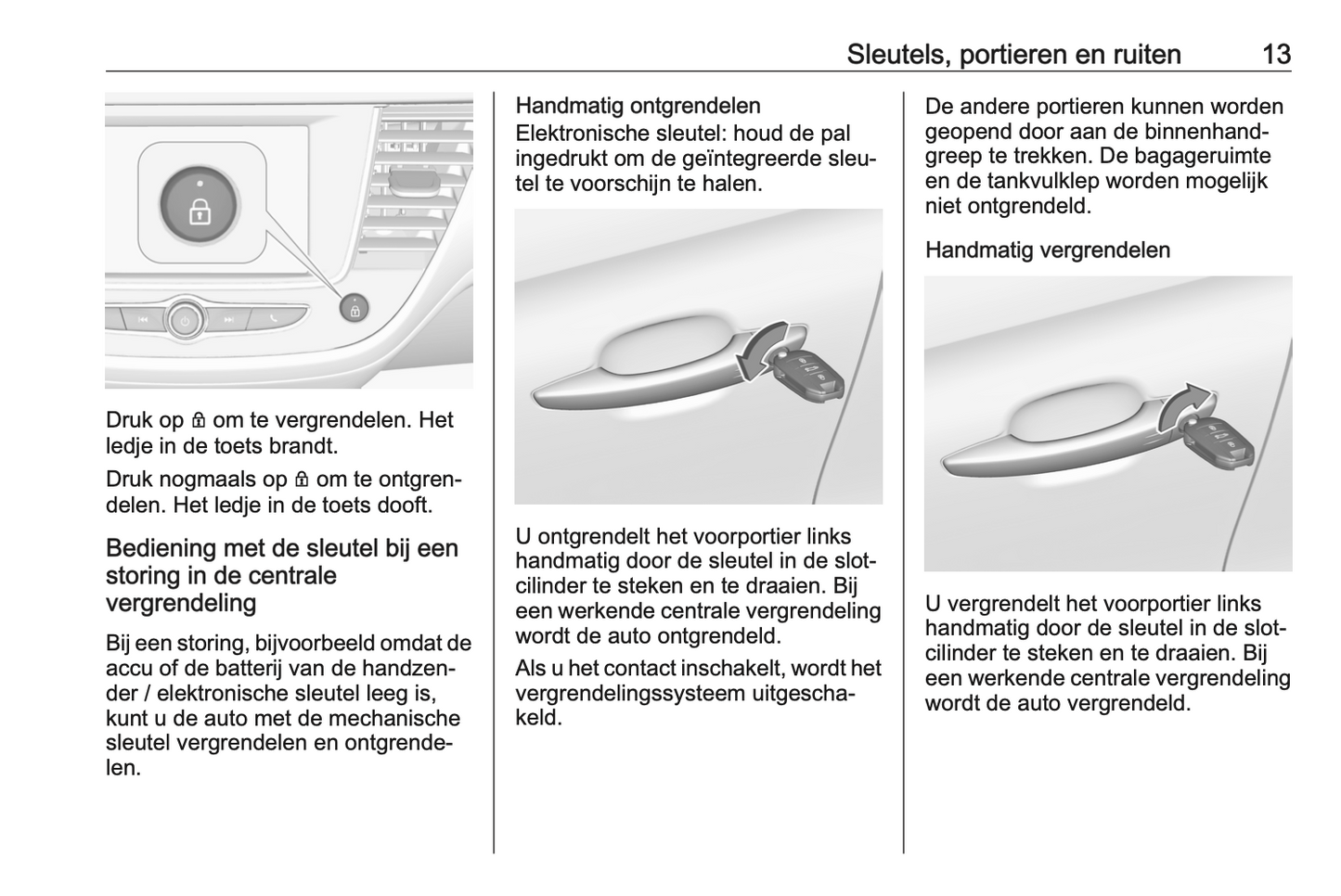 2023-2024 Opel Crossland Gebruikershandleiding | Nederlands