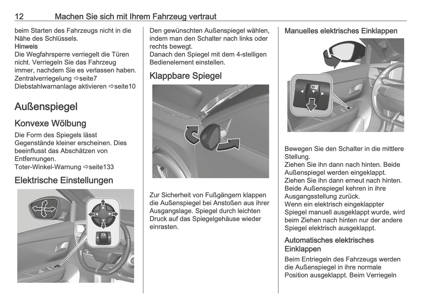 2025 Opel Frontera Bedienungsanleitung | Deutsch