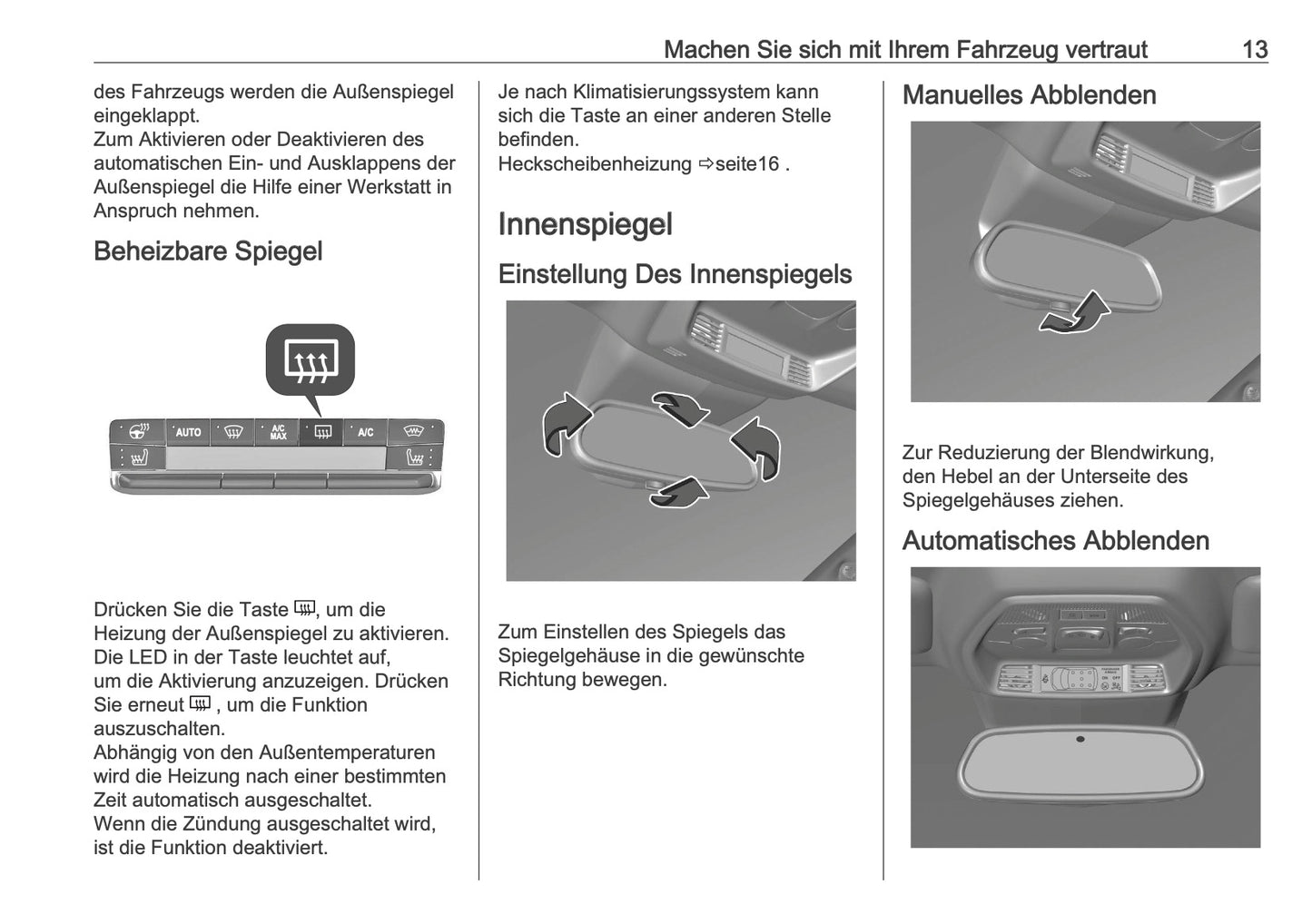 2025 Opel Frontera Bedienungsanleitung | Deutsch
