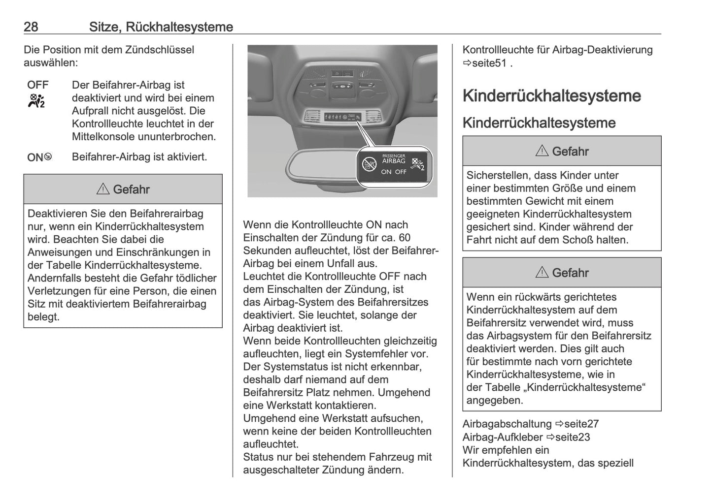 2025 Opel Frontera Bedienungsanleitung | Deutsch