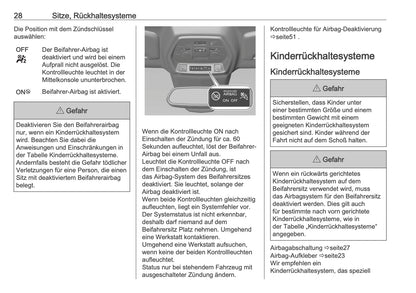 2025 Opel Frontera Bedienungsanleitung | Deutsch