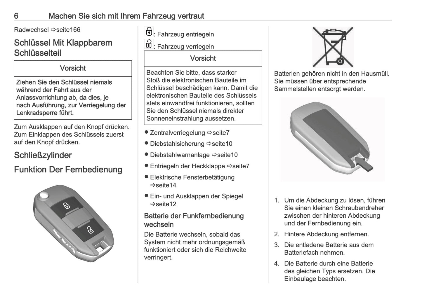2025 Opel Frontera Bedienungsanleitung | Deutsch