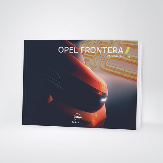 2025-2026 Opel Frontera Bedienungsanleitung | Deutsch