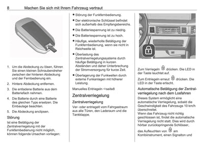 2025-2026 Opel Frontera Owner's Manual | German