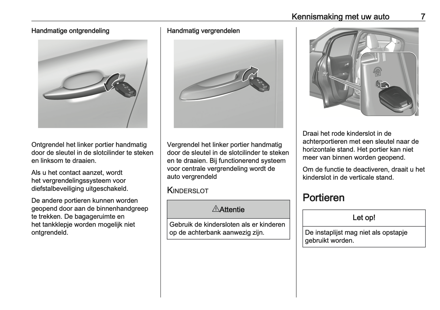 2024-2025 Opel Frontera Gebruikershandleiding | Nederlands