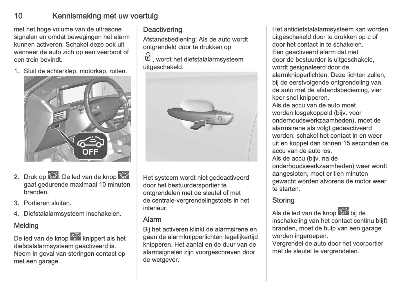2025 Opel Frontera Owner's Manual | Dutch